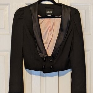 Collectif Tuxedo Cropped Jacket